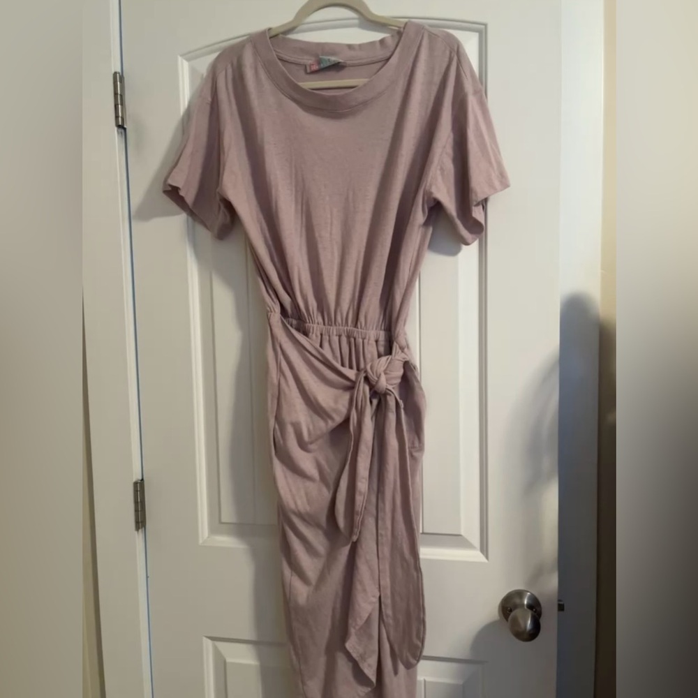 Free people Beach faux wrap dress